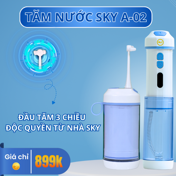 Máy tăm nước Sky A02